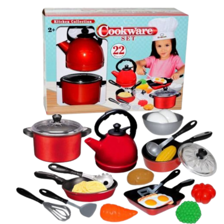 مطبخ 22 قطعة للاطفال